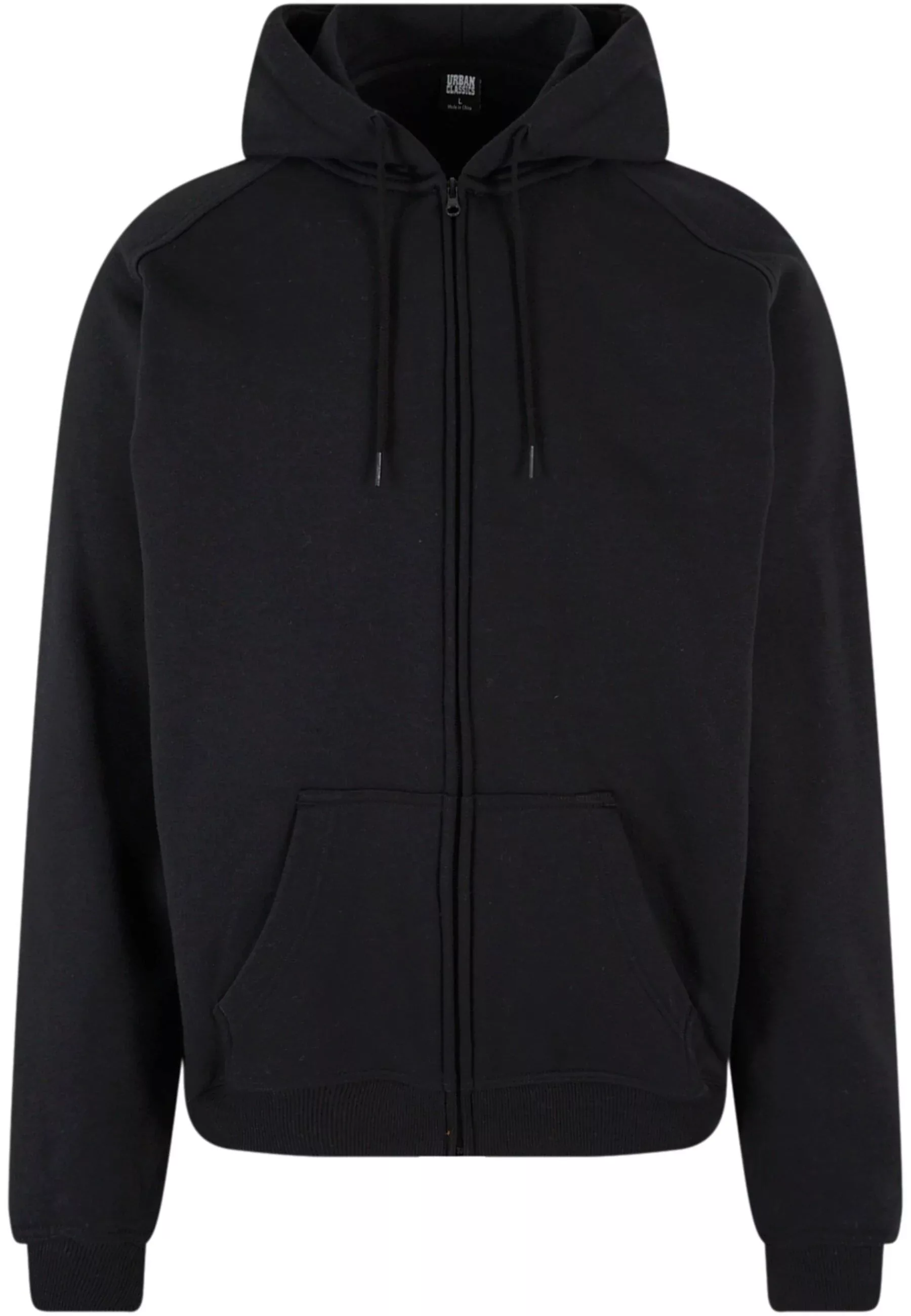 URBAN CLASSICS Sweatjacke "Urban Classics Herren Zip Hoody" günstig online kaufen