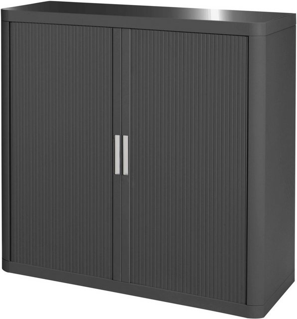 PAPERFLOW Aktenschrank Rollladenschrank easyoffice BxTxH 86x37,5x104cm anth günstig online kaufen