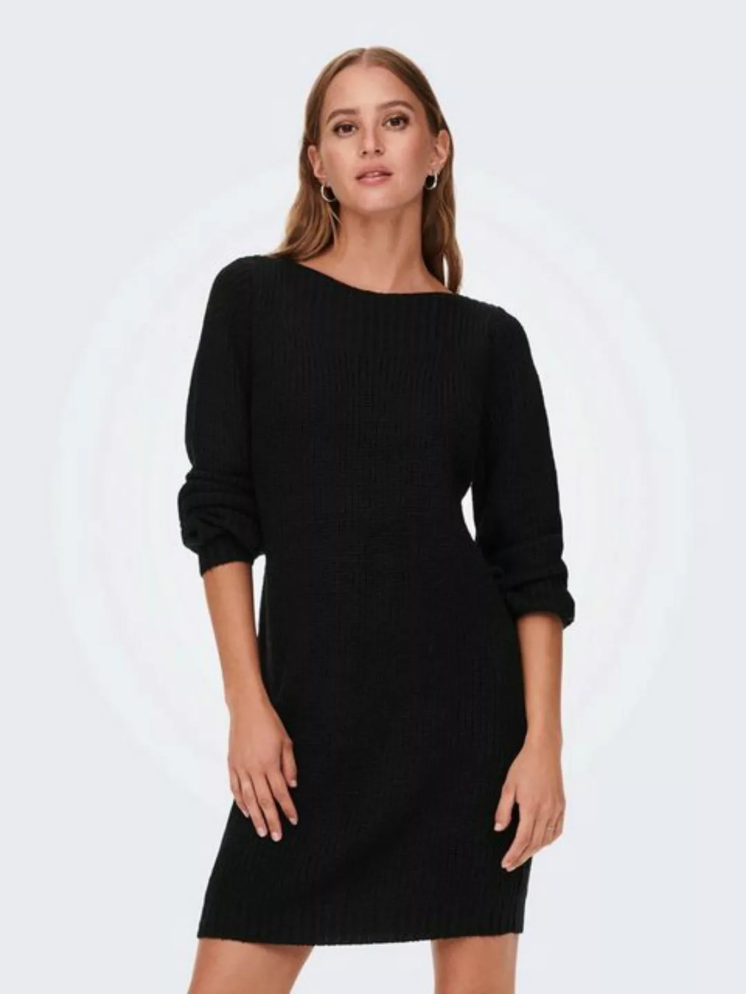 JACQUELINE de YONG Shirtkleid Langarm Strickkleid JDYWHITNEY MEGAN Boat Dre günstig online kaufen