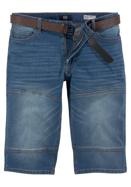 H.I.S Jeansbermudas HANTZ (Set, 2-tlg., mit abnehmbarem Gürtel) günstig online kaufen