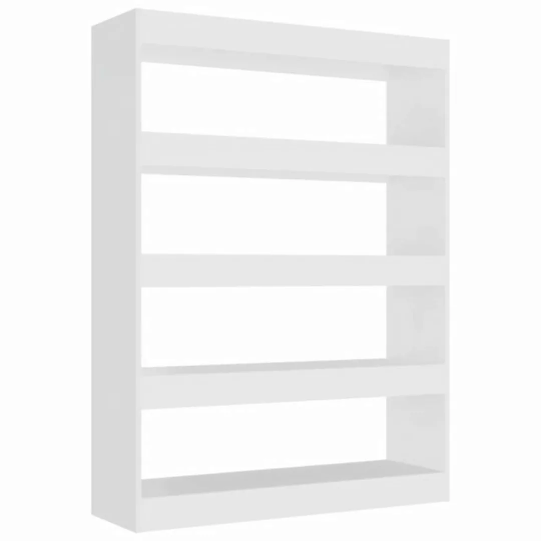 Vidaxl Bücherregal/raumteiler Weiß 100x30x135 Cm günstig online kaufen