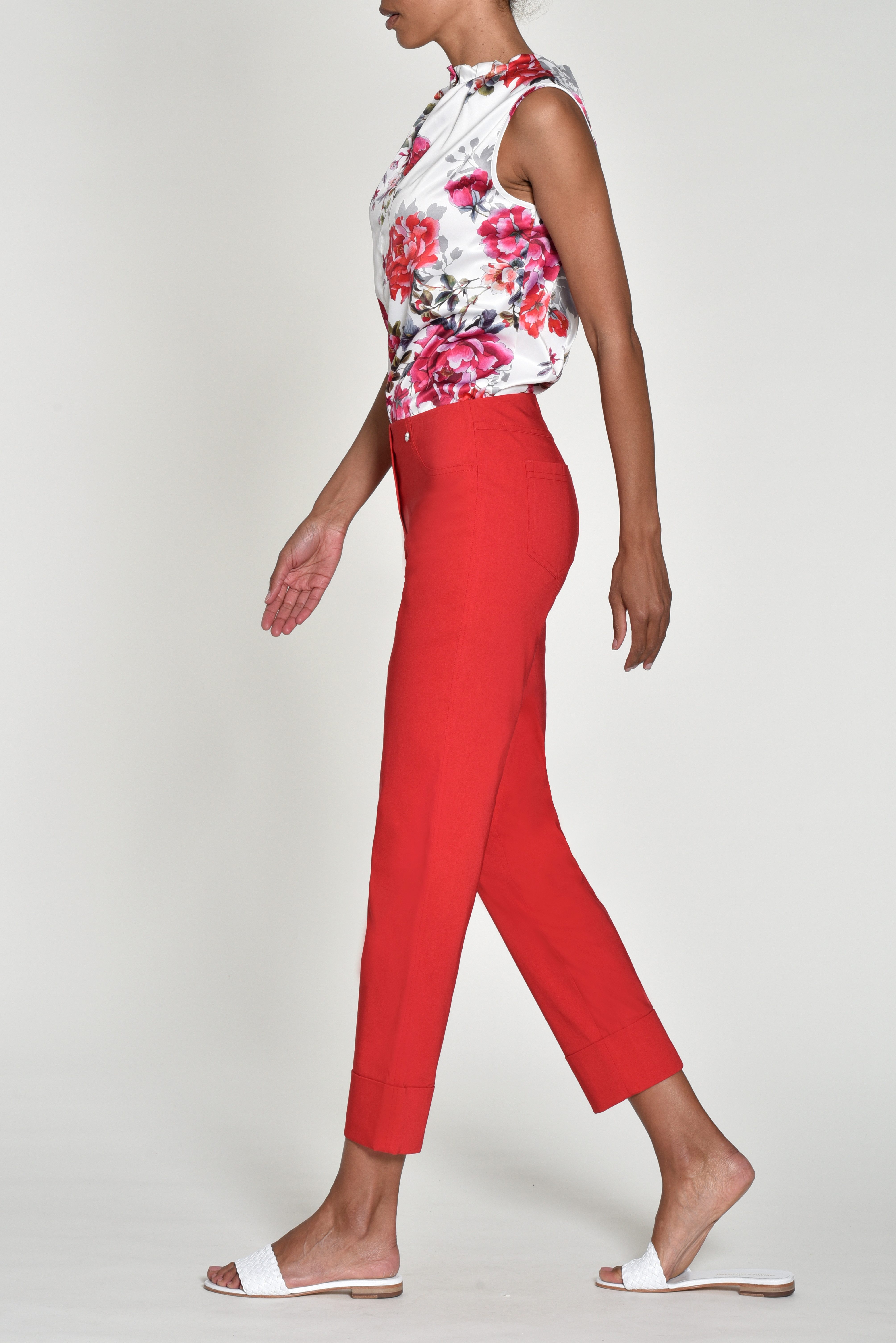 ROBELL Stoffhose BELLA09 Bengaline-Stoffhose günstig online kaufen