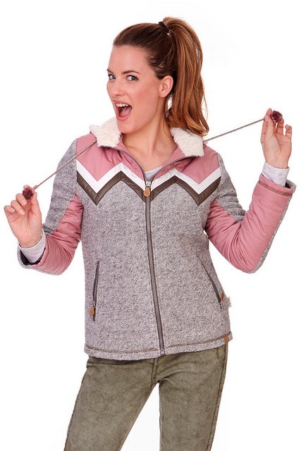 Piz Palü Outdoorjacke Outdoorjacke Damen - BRENNBERG - stein/rosa günstig online kaufen