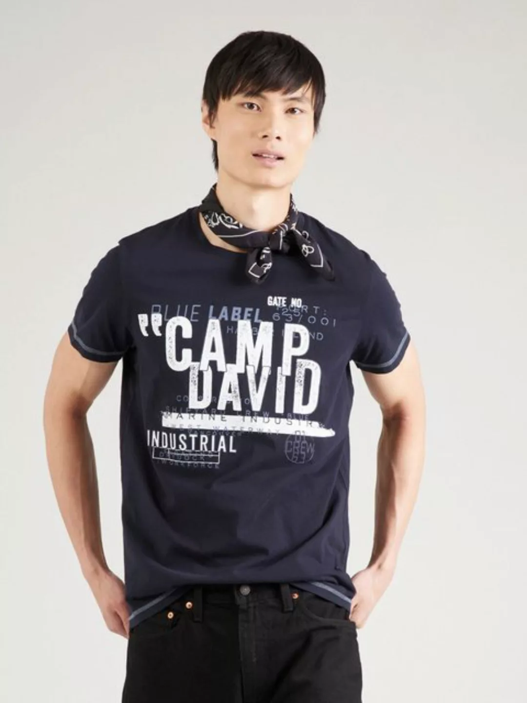 CAMP DAVID T-Shirt (1-tlg) günstig online kaufen