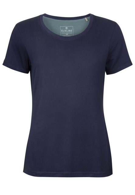 Elkline T-Shirt Bambi Basic Kurzarm Shirt aus weichem Viskose Material günstig online kaufen