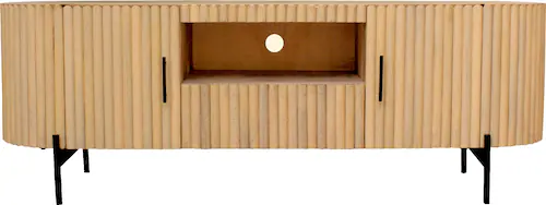 SIT TV-Board, (1 St.), Lamellen-Design im Retro Stil günstig online kaufen