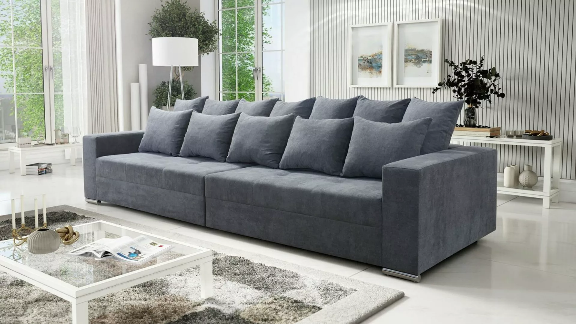 Küchen-Preisbombe Sofa Modernes Big Sofa Wohnlandschaft Sofa Couch Jumbo XX günstig online kaufen