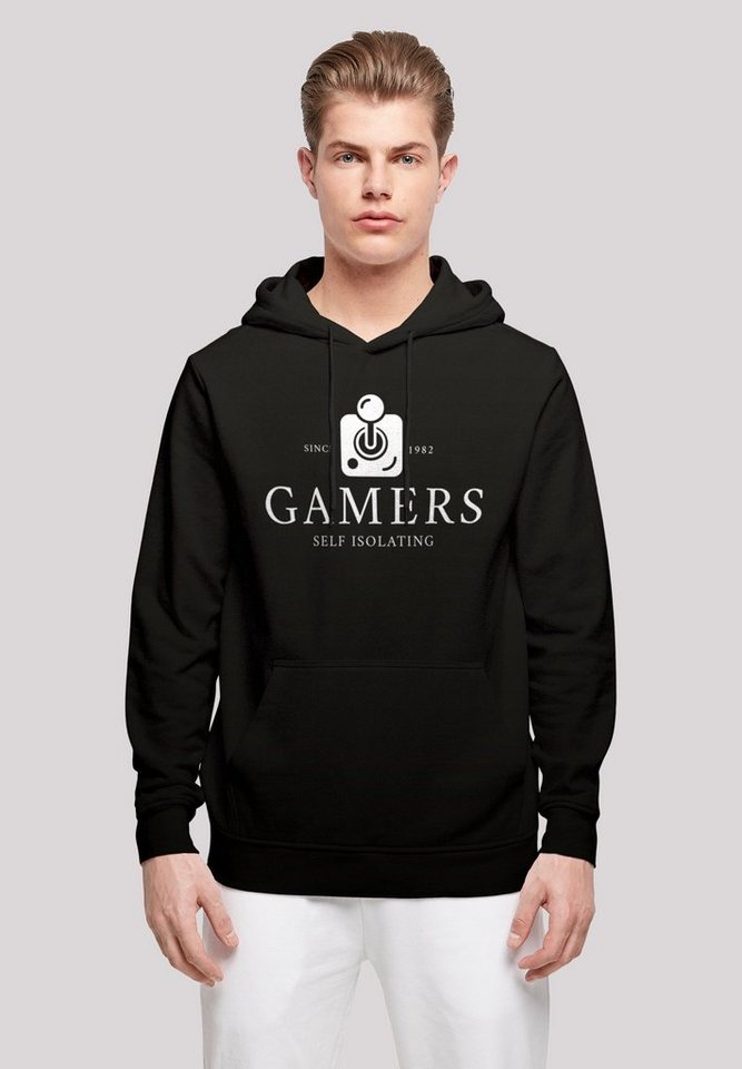 F4NT4STIC Kapuzenpullover Retro Gaming Gamers Self Isolating Print günstig online kaufen