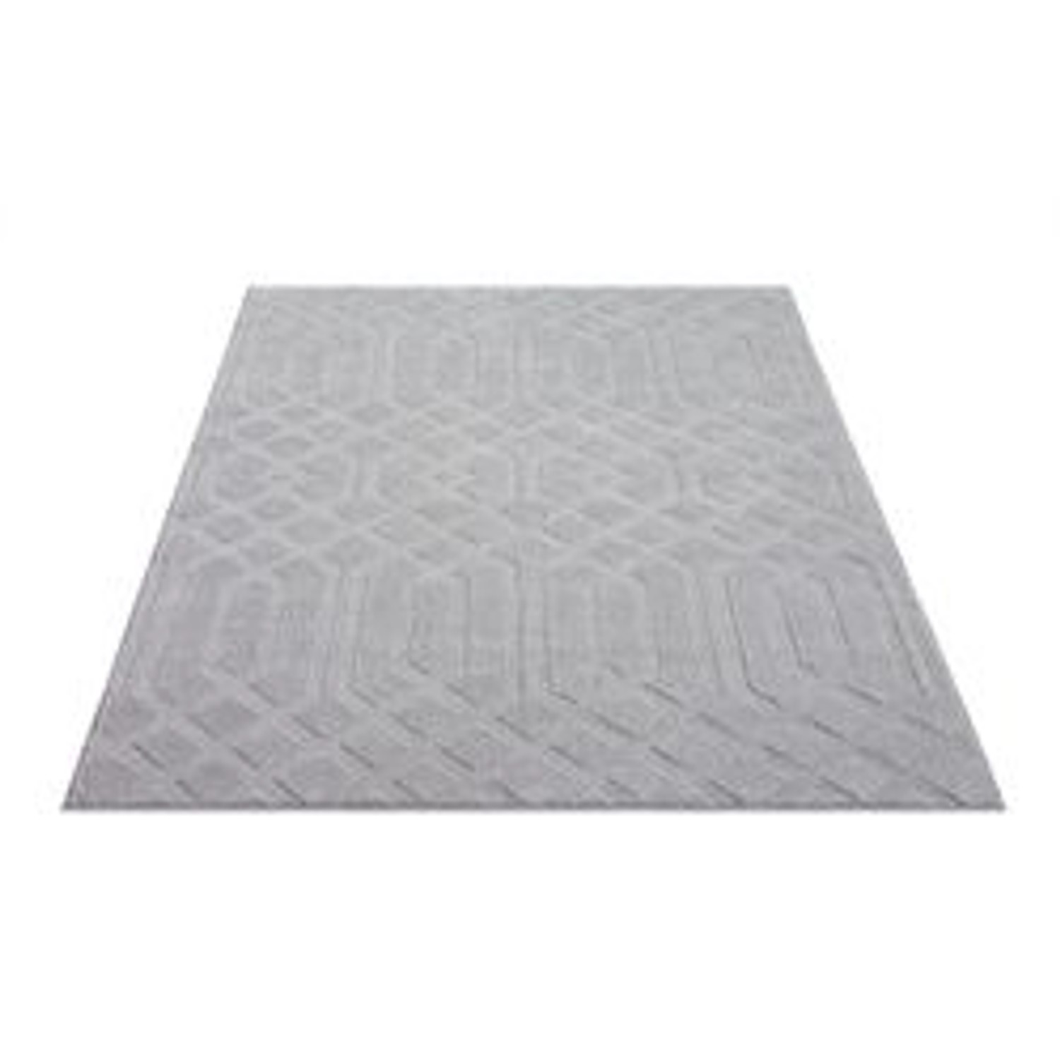 payé Teppich Esso 38 Hochflor 200x290 cm Grau günstig online kaufen