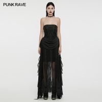 feminines Abendkleid im Gothic-Stil günstig online kaufen