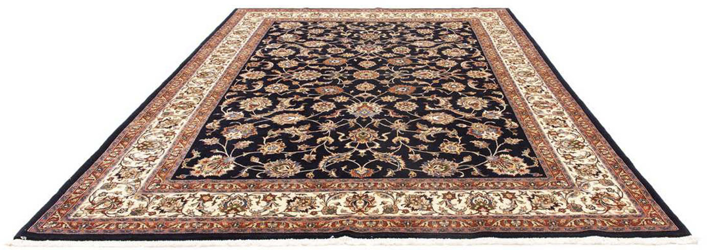 morgenland Wollteppich »Kaschmar Blumenmuster Blu scuro 359 x 240 cm«, rech günstig online kaufen