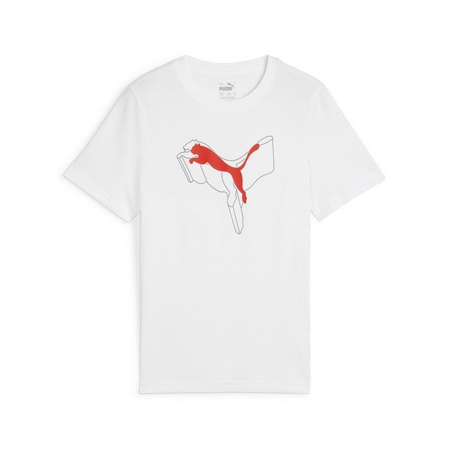 PUMA T-Shirt ESS+ LOGO LAB GRAPHIC TEE B günstig online kaufen