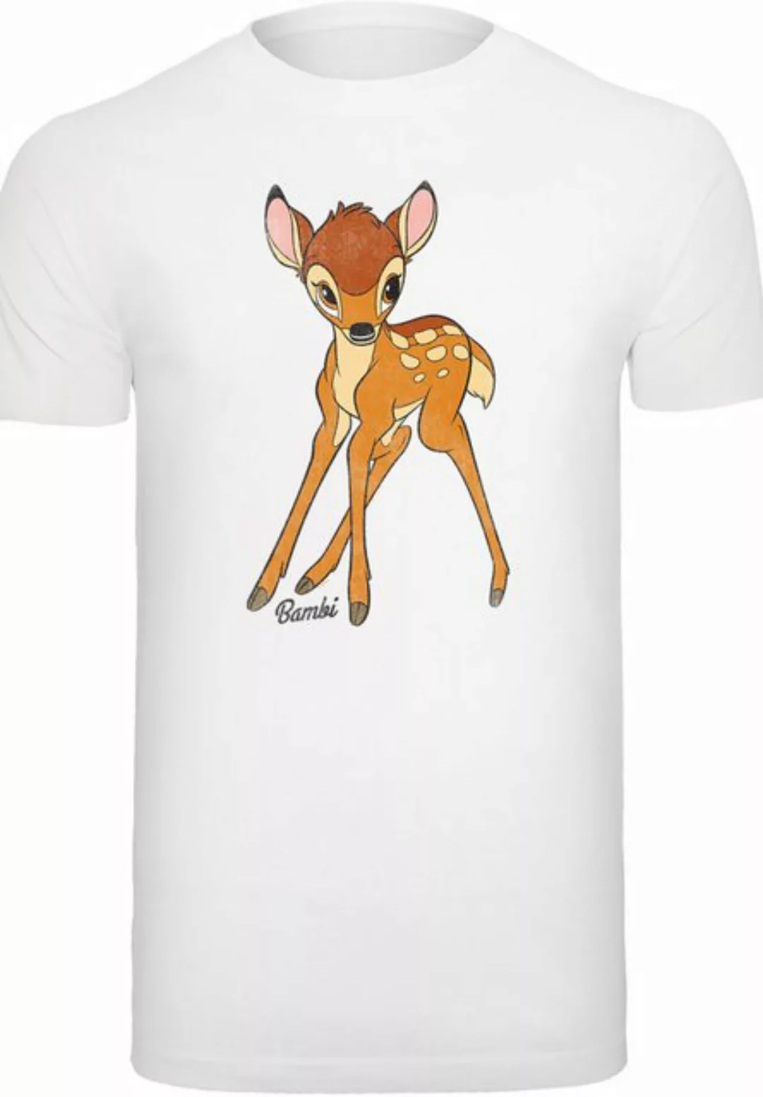 F4NT4STIC Kurzarmshirt F4NT4STIC Herren Disney Bambi-Classic with T-Shirt R günstig online kaufen