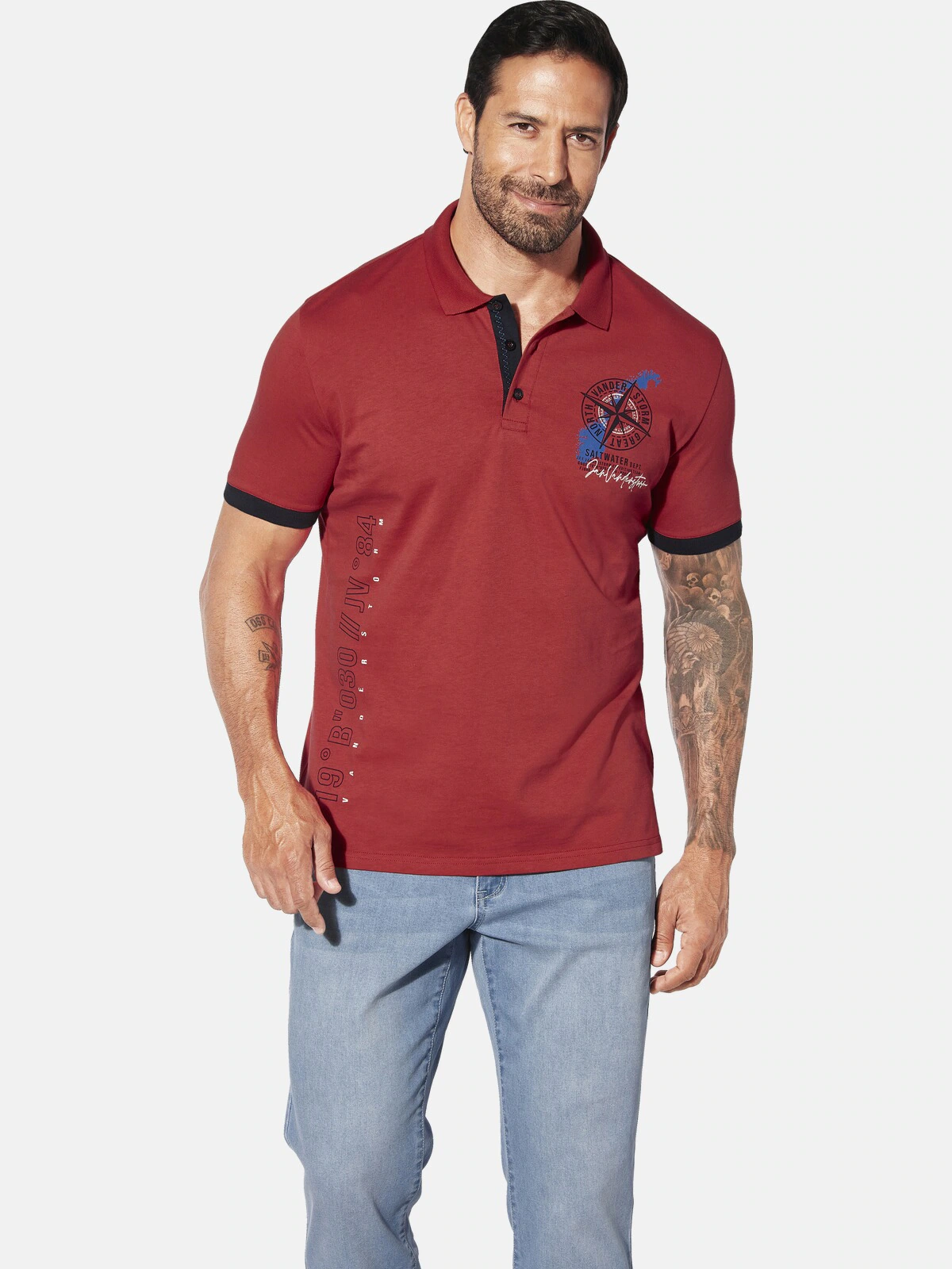 Jan Vanderstorm Poloshirt "Poloshirt ARKHOLM" günstig online kaufen