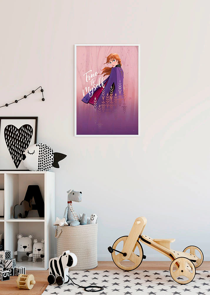 Komar Bild "Frozen Anna True to Myself", Disney, (1 St.), Wandbild zur Deko günstig online kaufen