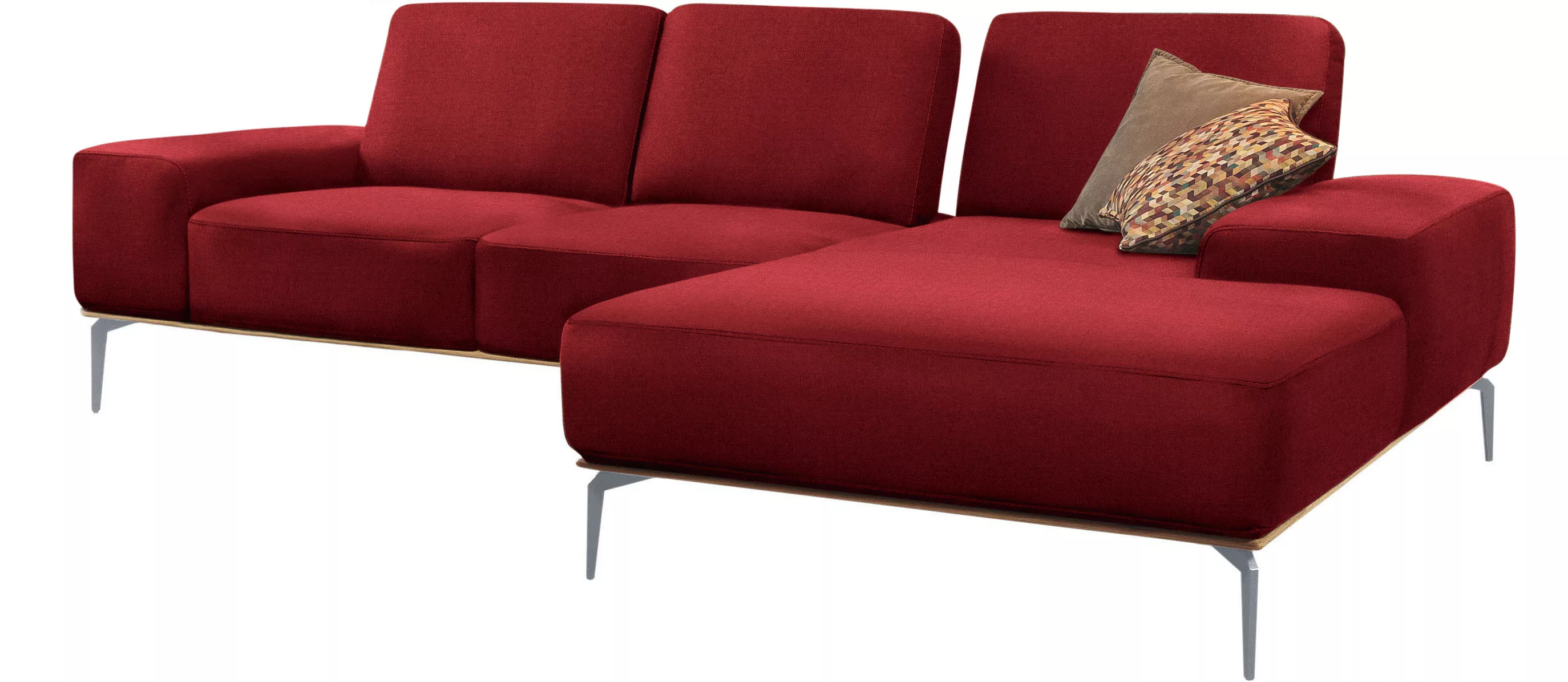 W.SCHILLIG Ecksofa "run, Designsofa mit tollem Sitzkomfort, bequem, L-Form" günstig online kaufen