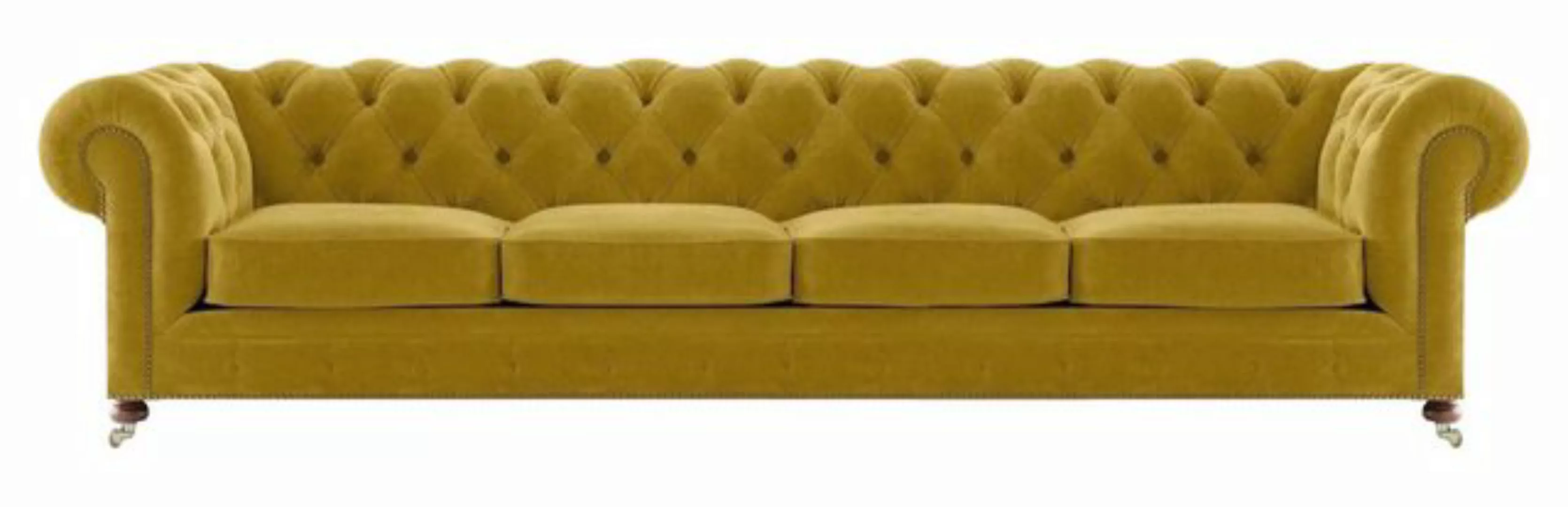 JVmoebel 4-Sitzer Wohnzimmer Luxus Viersitzer Sofa Couch Modern Chesterfiel günstig online kaufen