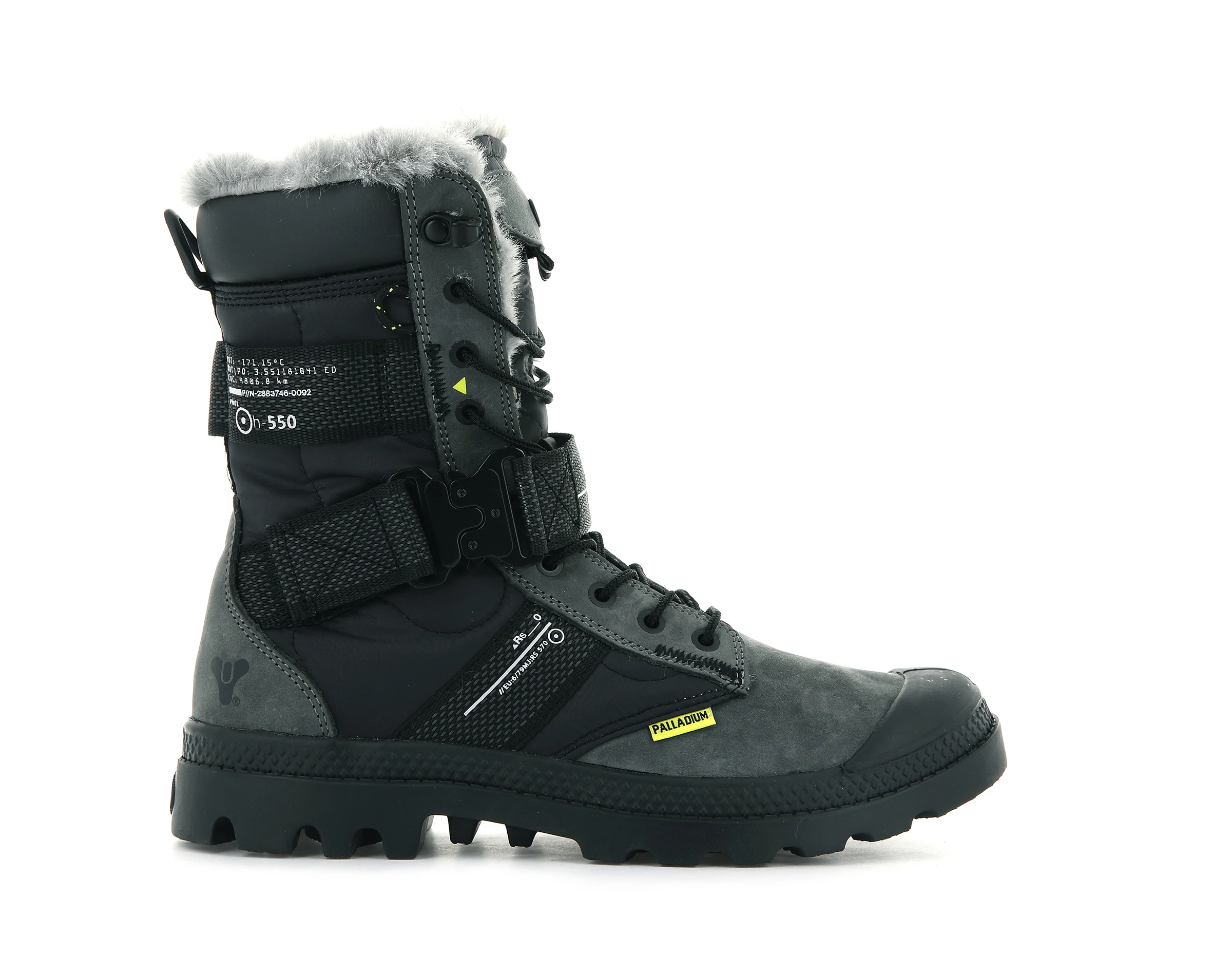 Palladium Boots Unisex PAMPA EUROPA TACTICAL BLACK/RAVEN günstig online kaufen