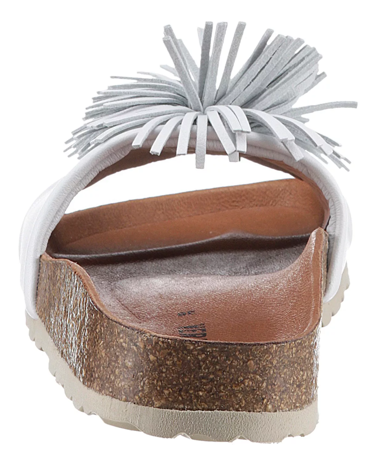 VERBENAS Pantolette "Reina Ecobrush", Sommerschuh, Schlappen, Strandschuh f günstig online kaufen