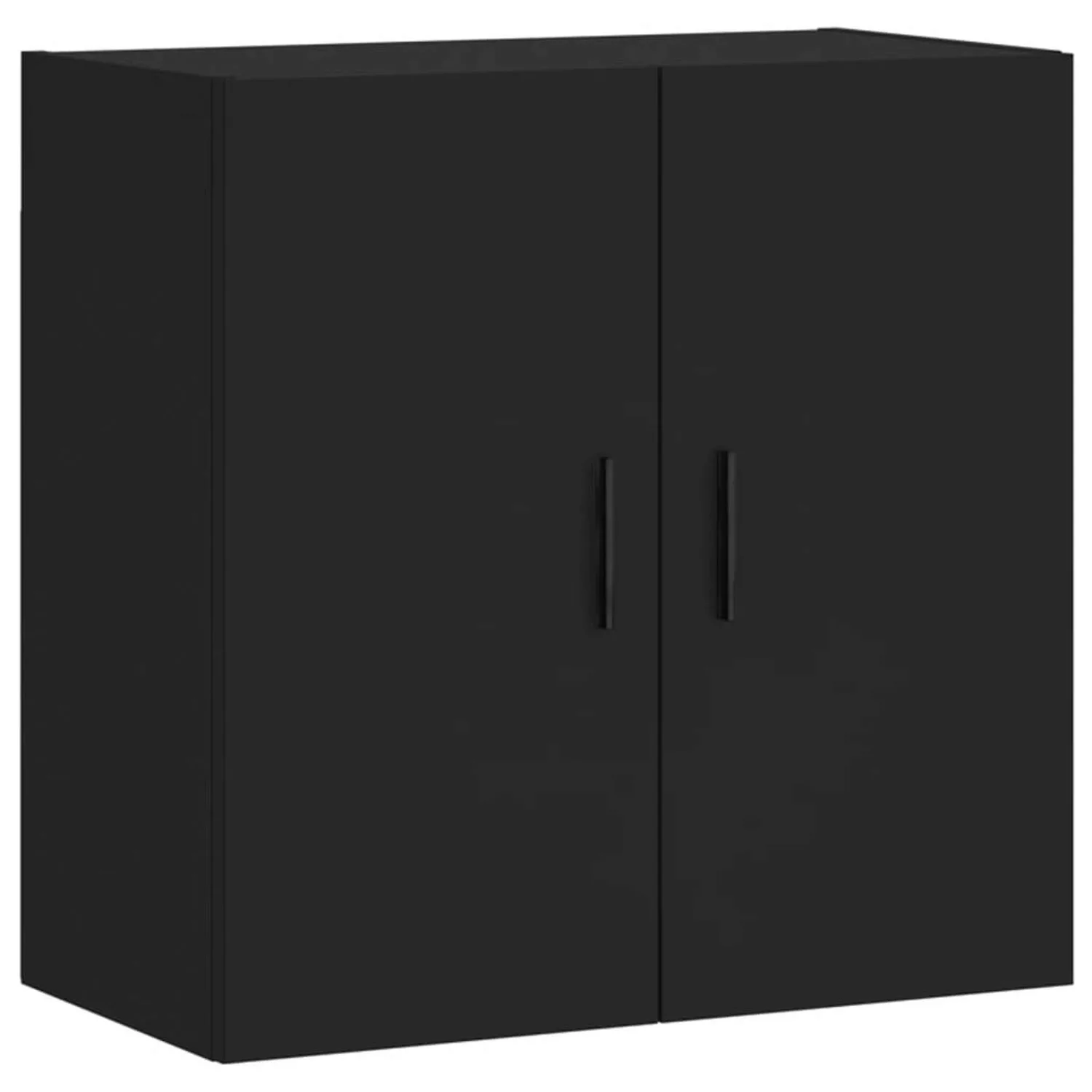 vidaXL Hängeschrank Hängeschrank Wandschrank Schwarz 60x31x60 cm Spanplatte günstig online kaufen