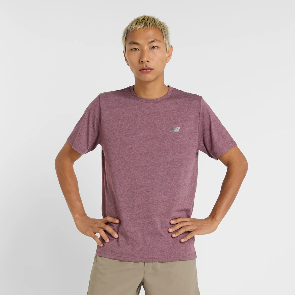 New Balance T-Shirt "Sport Essentials Heathertech T-Shirt" günstig online kaufen