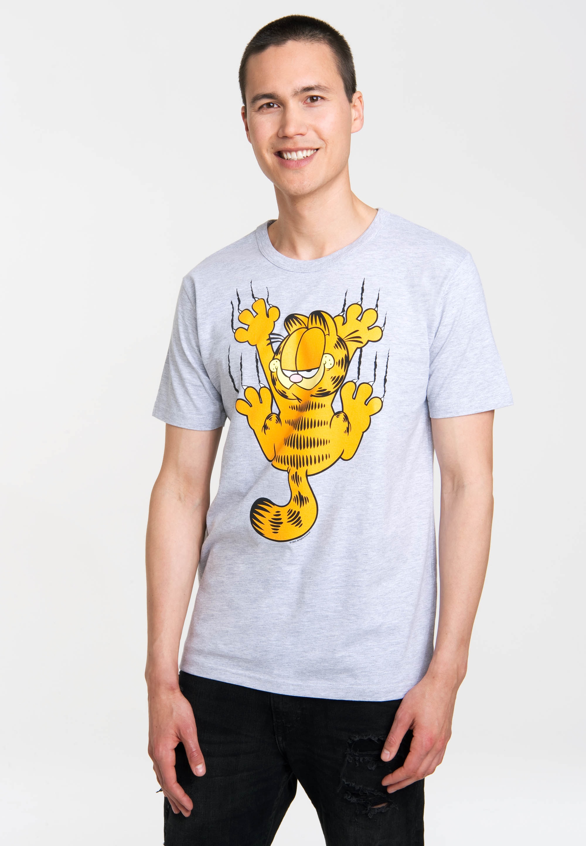 LOGOSHIRT T-Shirt "Garfield Scratches" günstig online kaufen