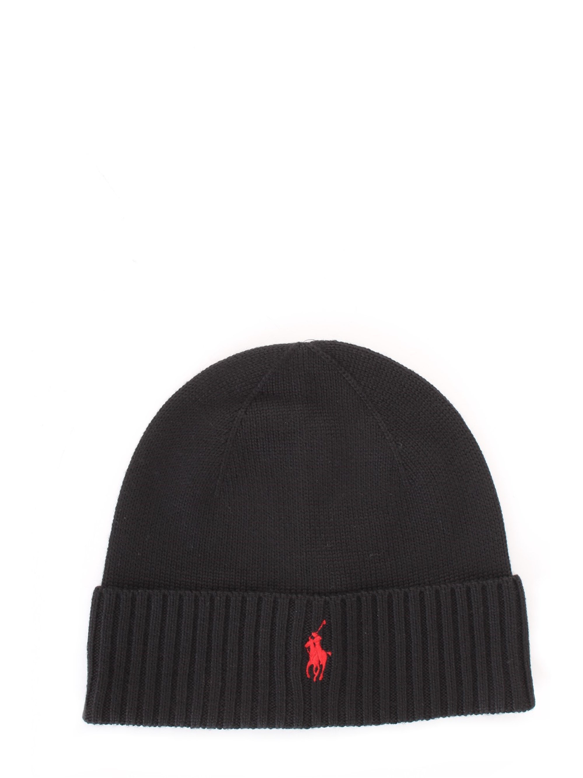 RALPH LAUREN Beanie Herren schwarz merino günstig online kaufen