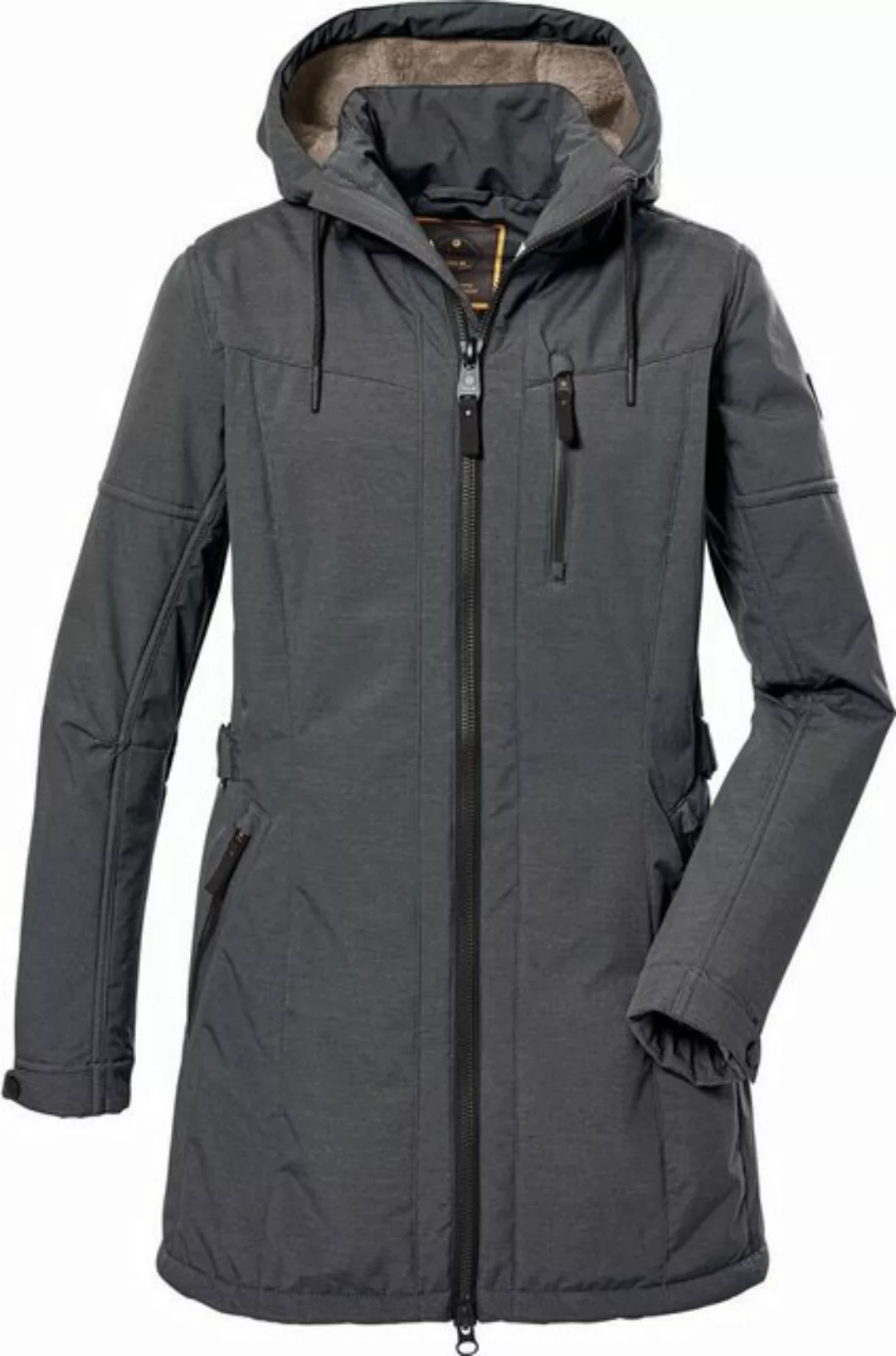 G.I.G.A. DX Langmantel GW 46 Women Softshell Parka mit abzippbarer Kapuze günstig online kaufen