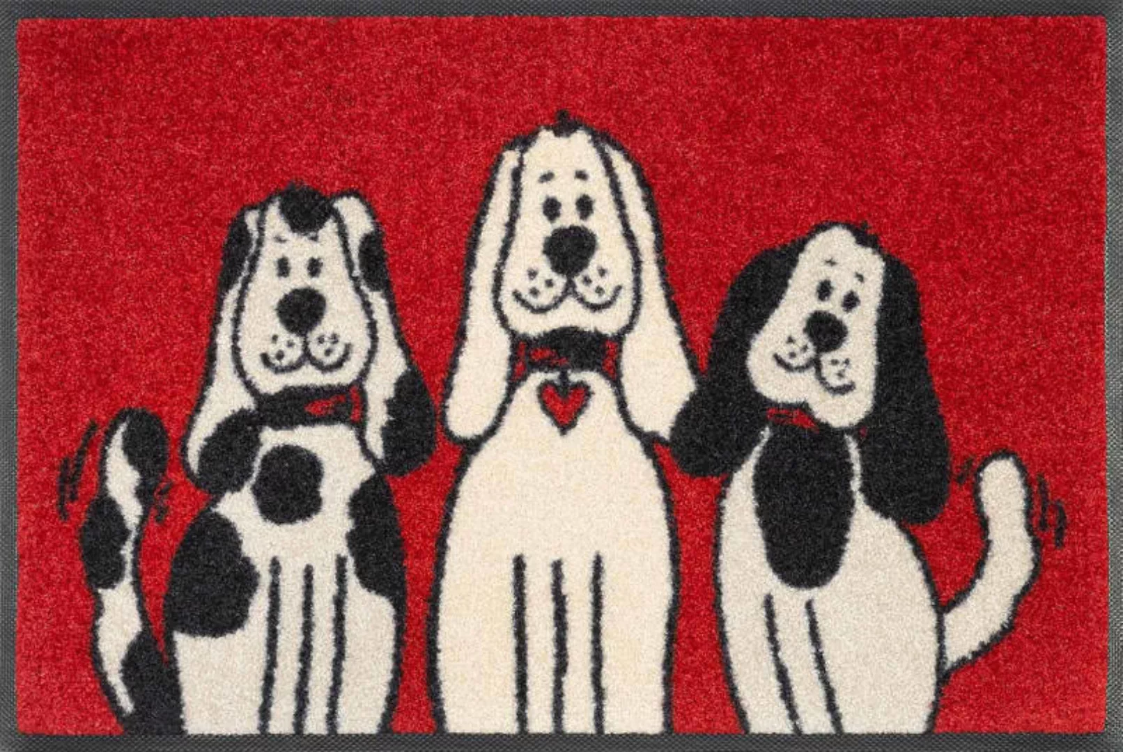 Kleen-Tex Fußmatte Three Dogs günstig online kaufen