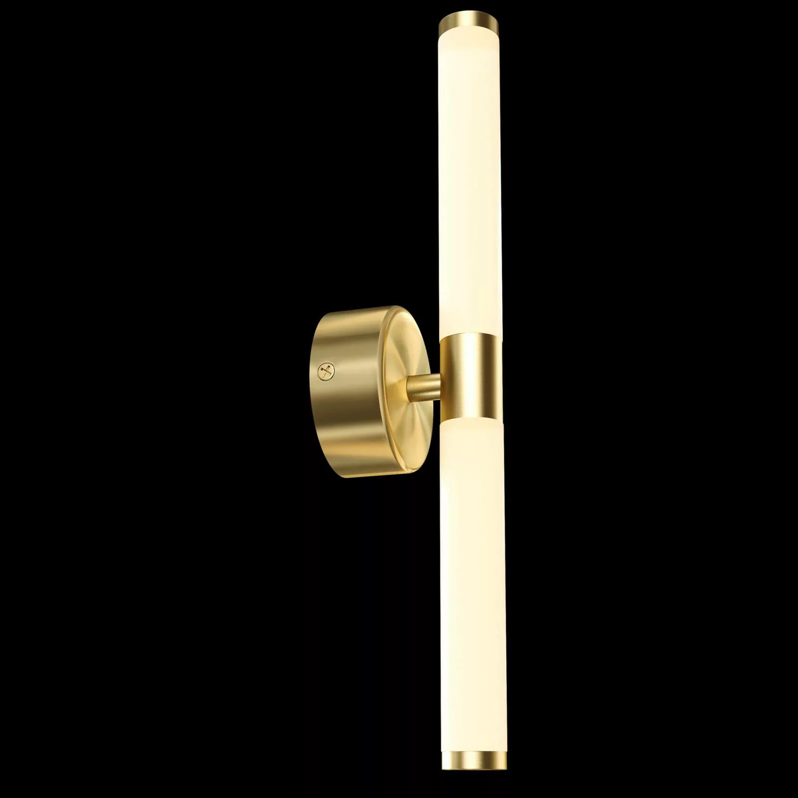 Maytoni LED-Wandleuchte Axis, goldfarben, Höhe 35,6 cm günstig online kaufen