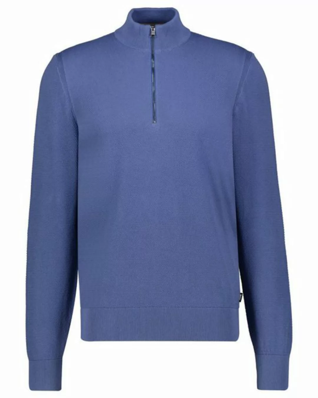 BOSS Ebrando-P Halfzip Pullover Blau - Größe L günstig online kaufen