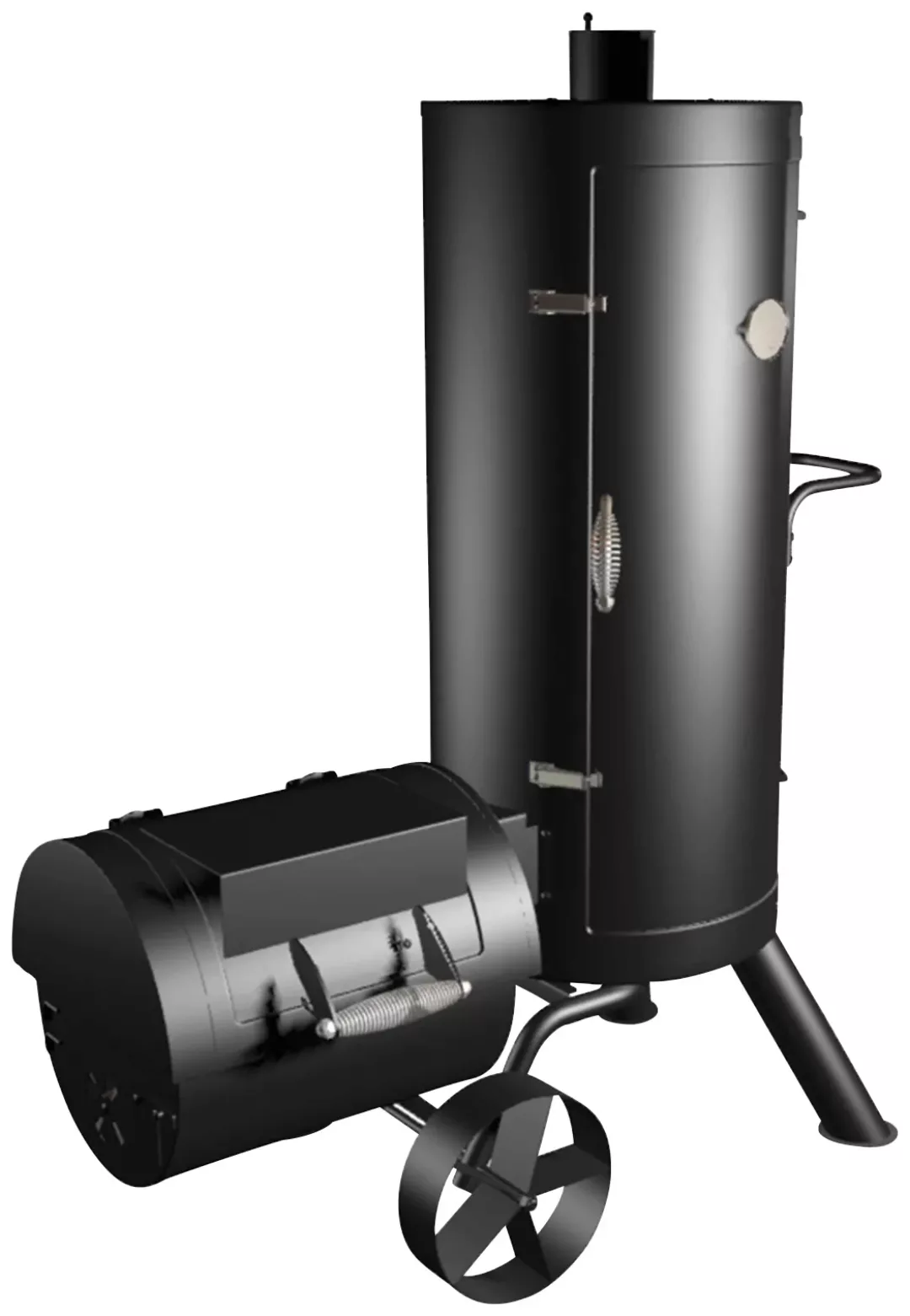 Tepro Holzkohlegrill "Räucherofen Fairfax", BxTxH: 118,6x66,4x145,6 cm günstig online kaufen