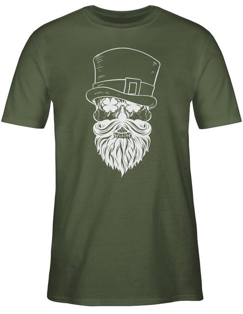 Shirtracer T-Shirt Irish Totenkopf St. Patricks Day günstig online kaufen