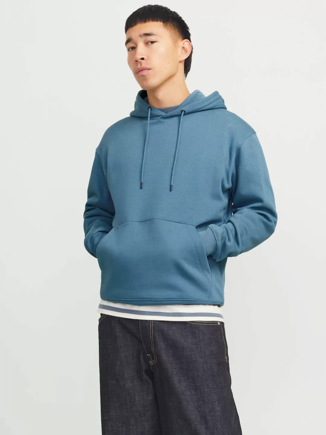 Jack & Jones Sweatshirt JJEURBAN EDGE SWEAT CREW NECK NOOS mit Rippbündchen günstig online kaufen