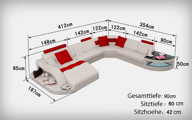 JVmoebel Ecksofa, Made in Europa günstig online kaufen