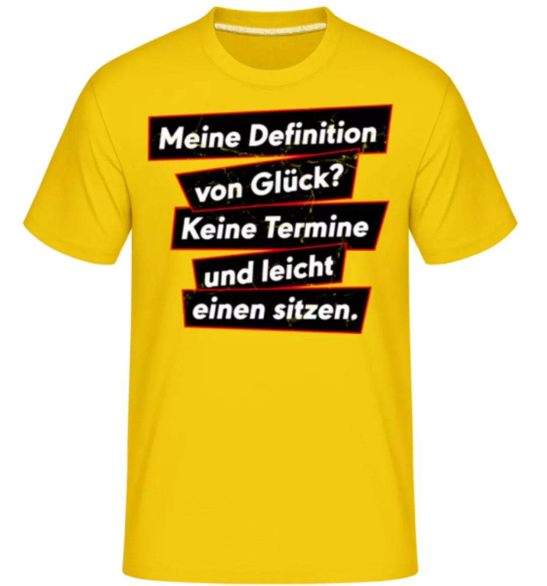 Definition Von Glueck · Shirtinator Männer T-Shirt günstig online kaufen
