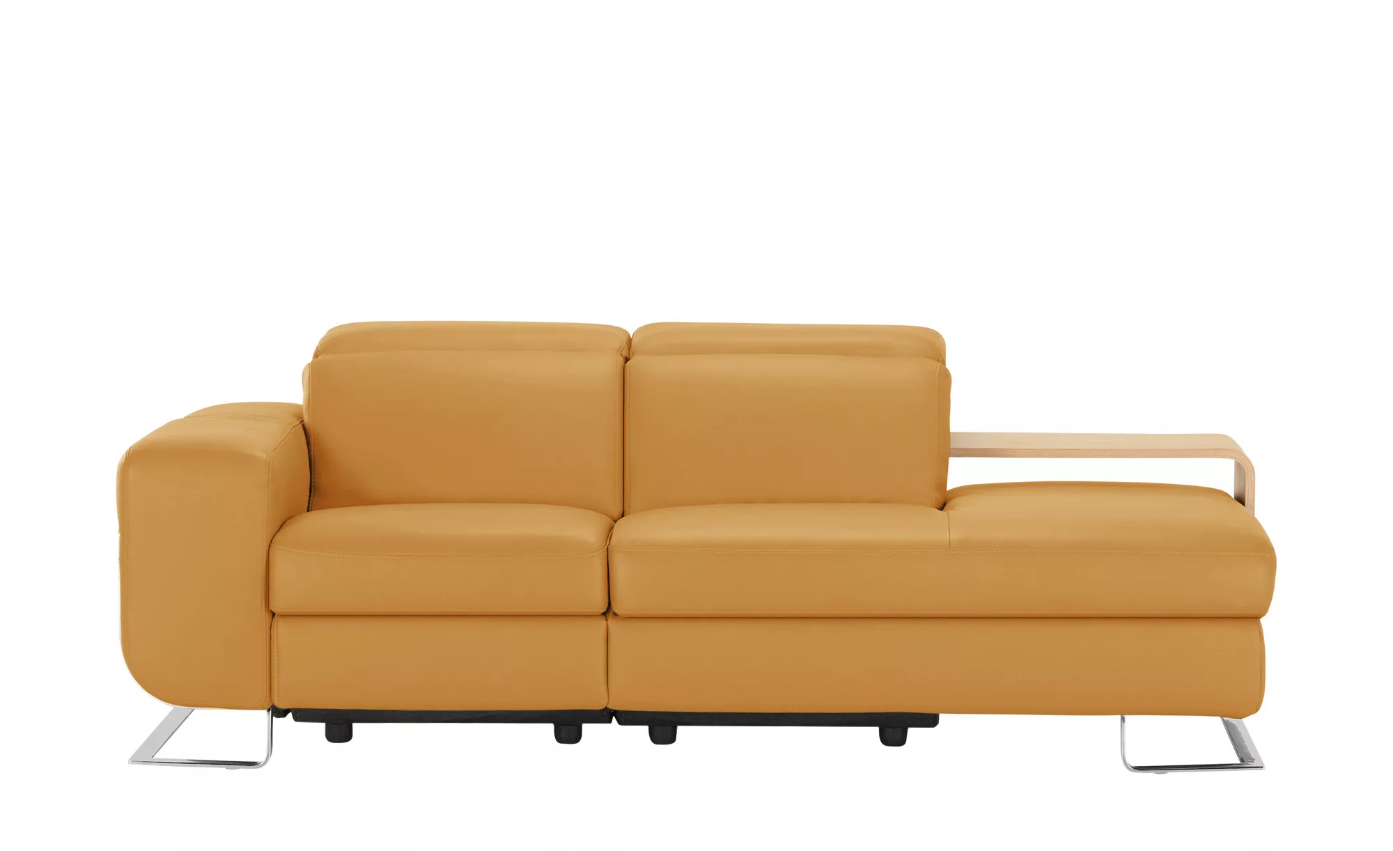 JOOP! Ledersofa  8151 ¦ gelb ¦ Maße (cm): B: 211 H: 74 T: 111 Polstermöbel günstig online kaufen