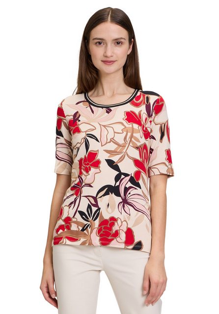 Betty Barclay Kurzarmshirt Betty Barclay Basic Shirt mit Print (1-tlg) Ripp günstig online kaufen