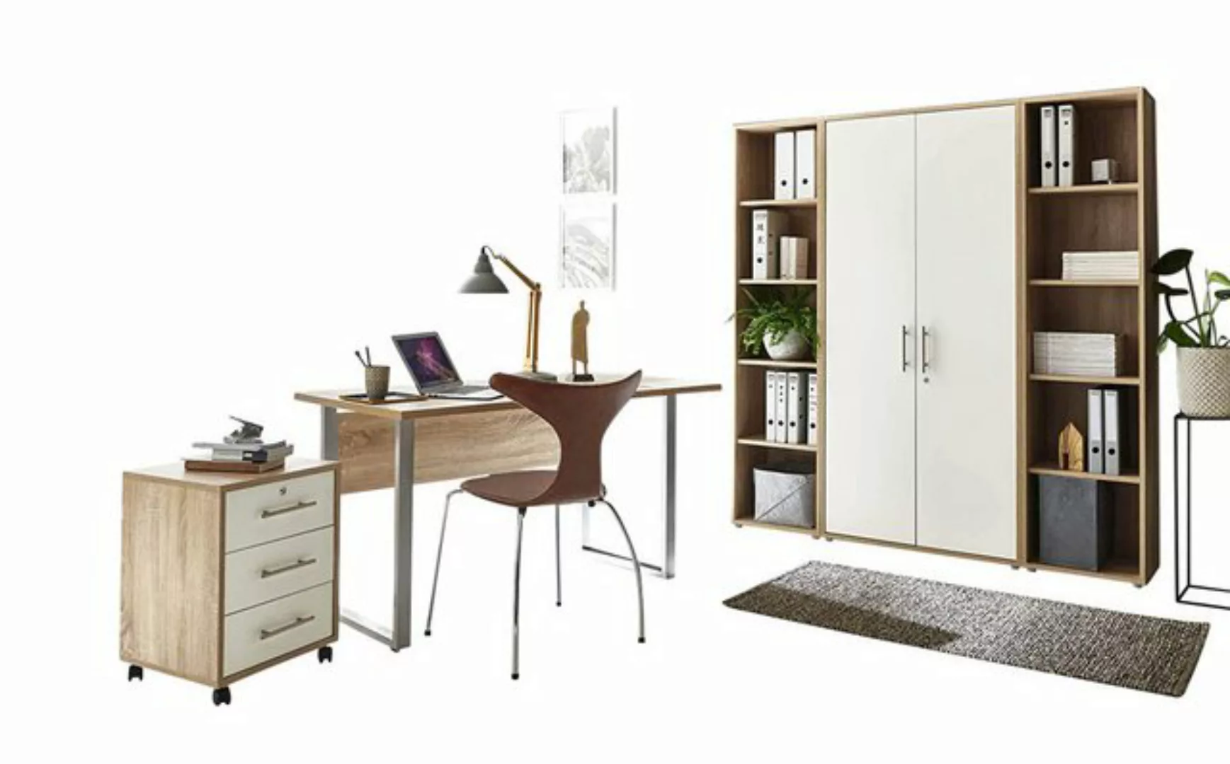 BMG Möbel Aktenschrank Office Edition Mini Set 3 Büromöbel komplett Set Arb günstig online kaufen