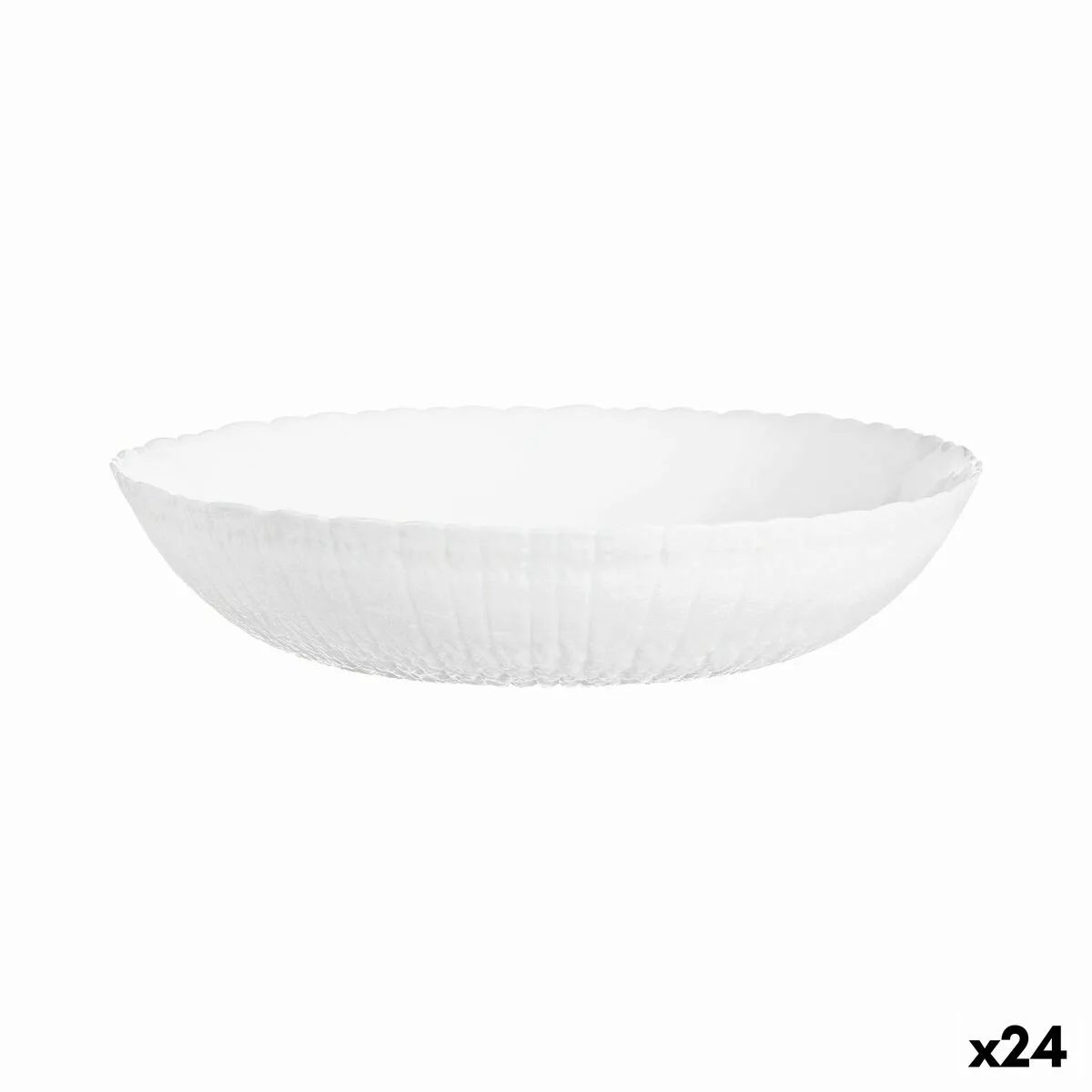 Schale Luminarc Ammonite Weiß Glas (ø 14 Cm) (24 Stück) günstig online kaufen