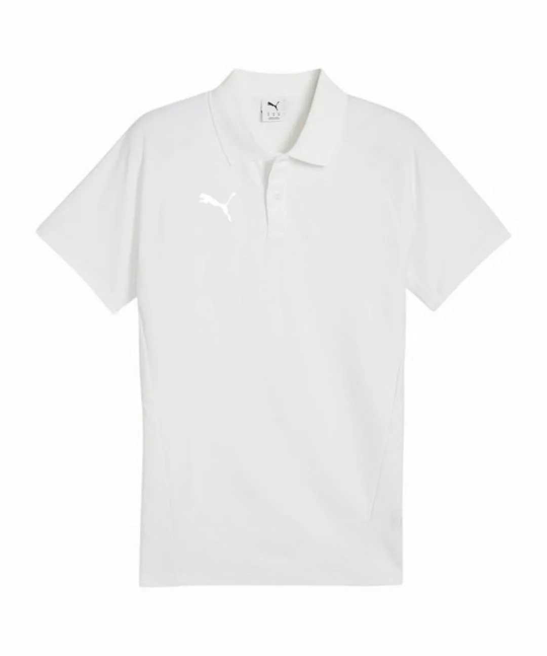 PUMA T-Shirt PUMA teamEVOSTRIPE Polo Weiß Baumwolle günstig online kaufen