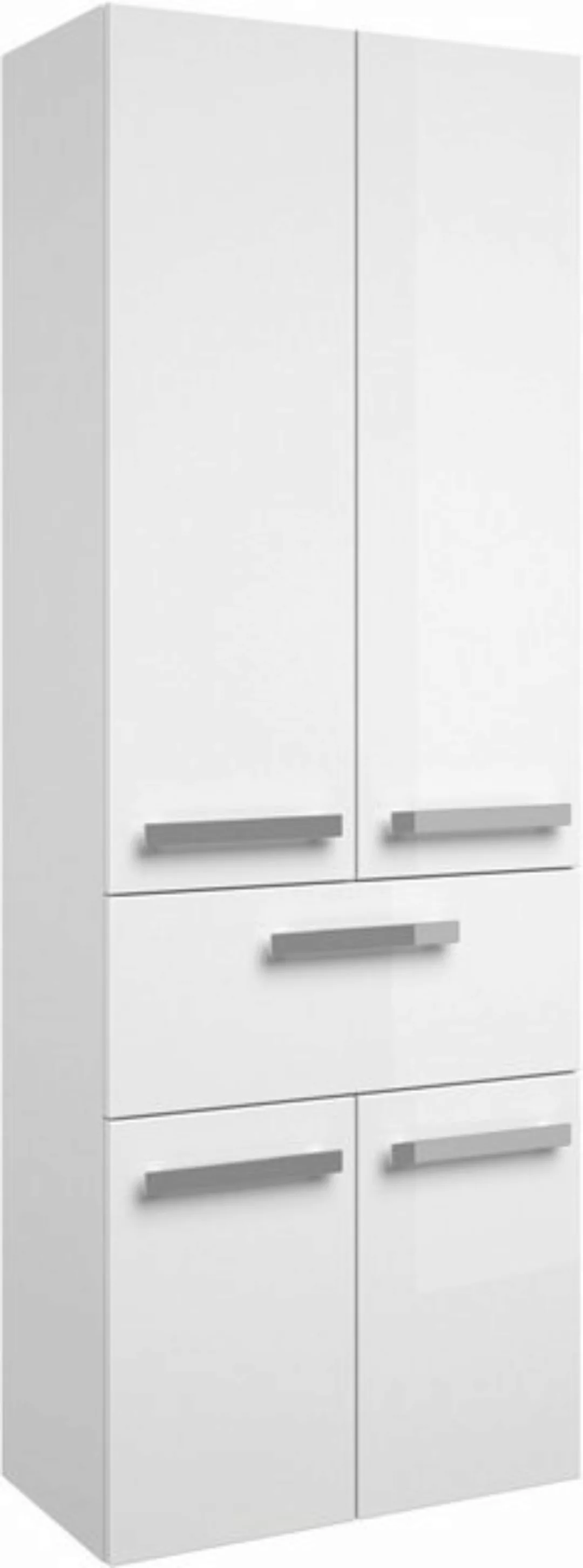 Saphir Hochschrank Serie 4005 Badschrank 60 cm breit, mit 2 Türen und 1 Sch günstig online kaufen