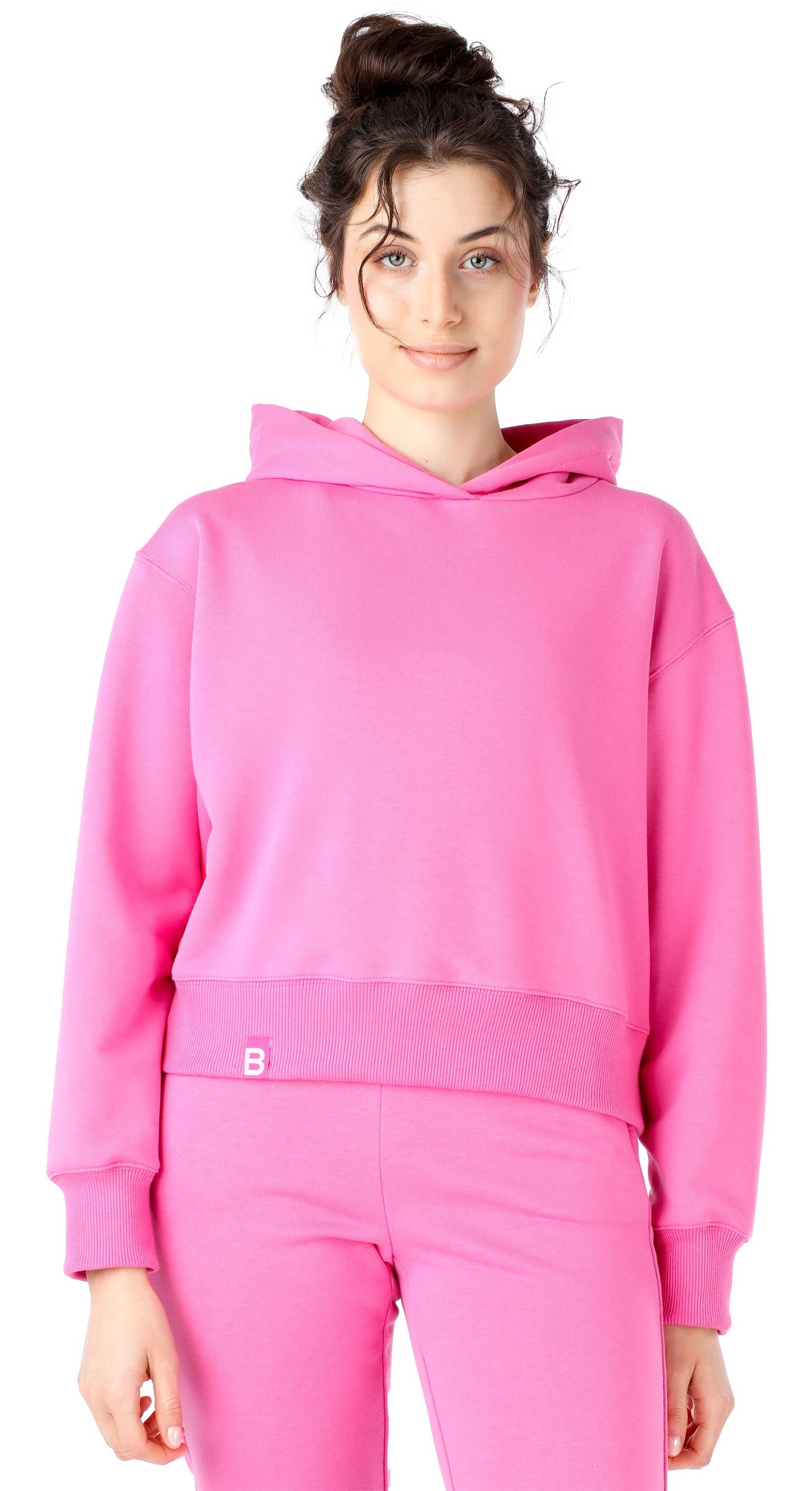 Bellivalini Kapuzensweatshirt Kapuzenpullover kurz Damen Sportanzug günstig online kaufen