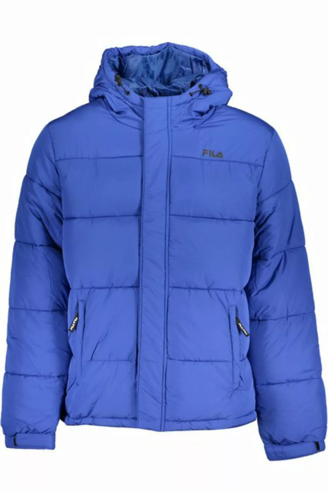 Fila Outdoorjacke Blaue Herrenjacke mit Kapuze und Taschen - Sportlicher St günstig online kaufen