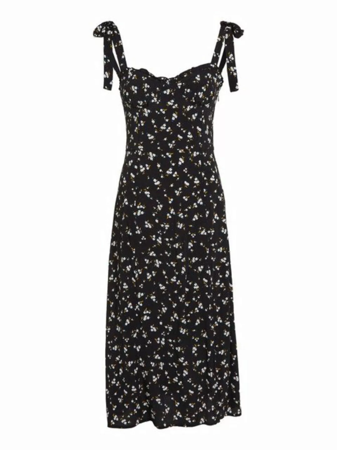 Tommy Jeans Blusenkleid TJW MIDI FLORAL RUFFLE DRESS mit Tommy Jeans Flagge günstig online kaufen