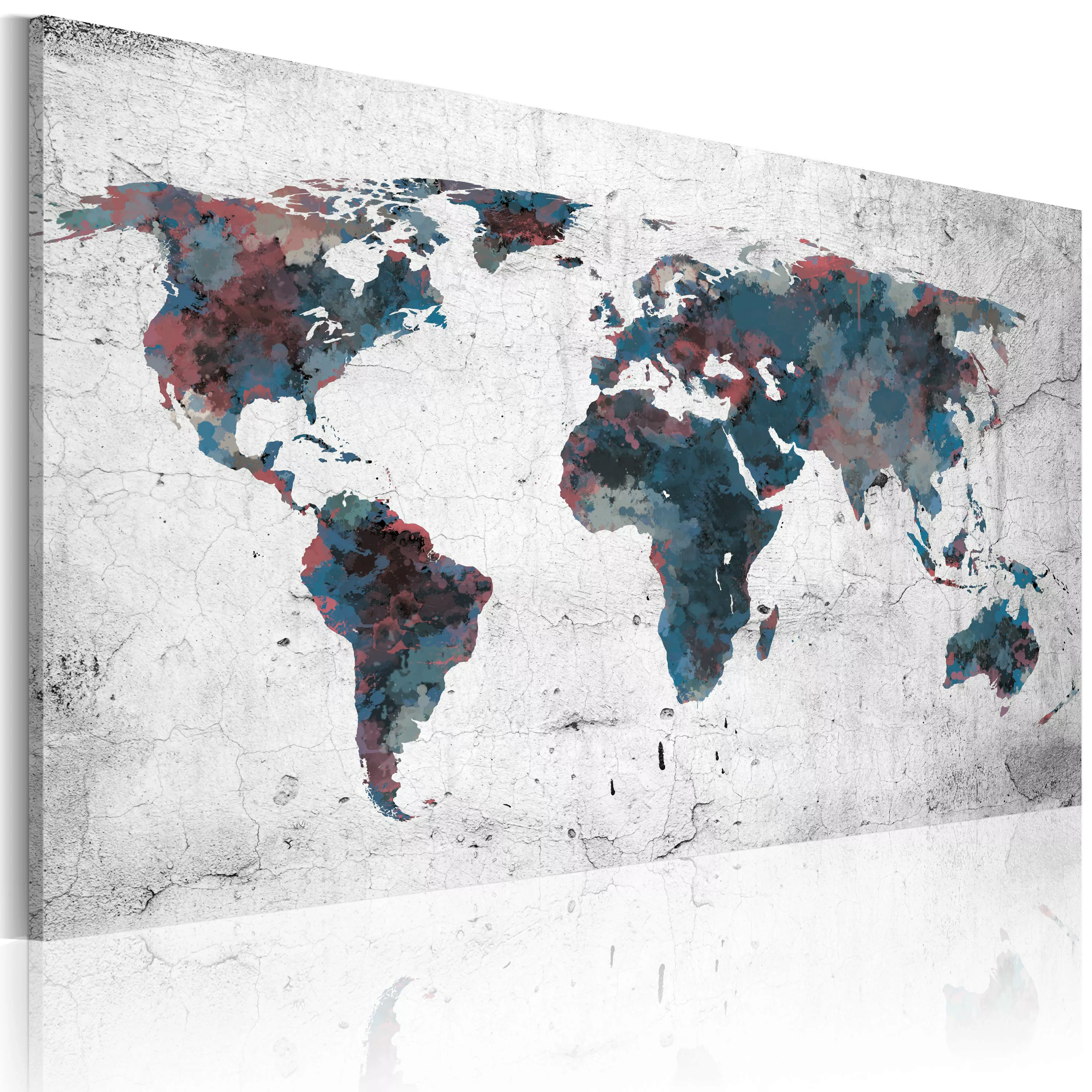 Wandbild - Unentdeckte Kontinente günstig online kaufen