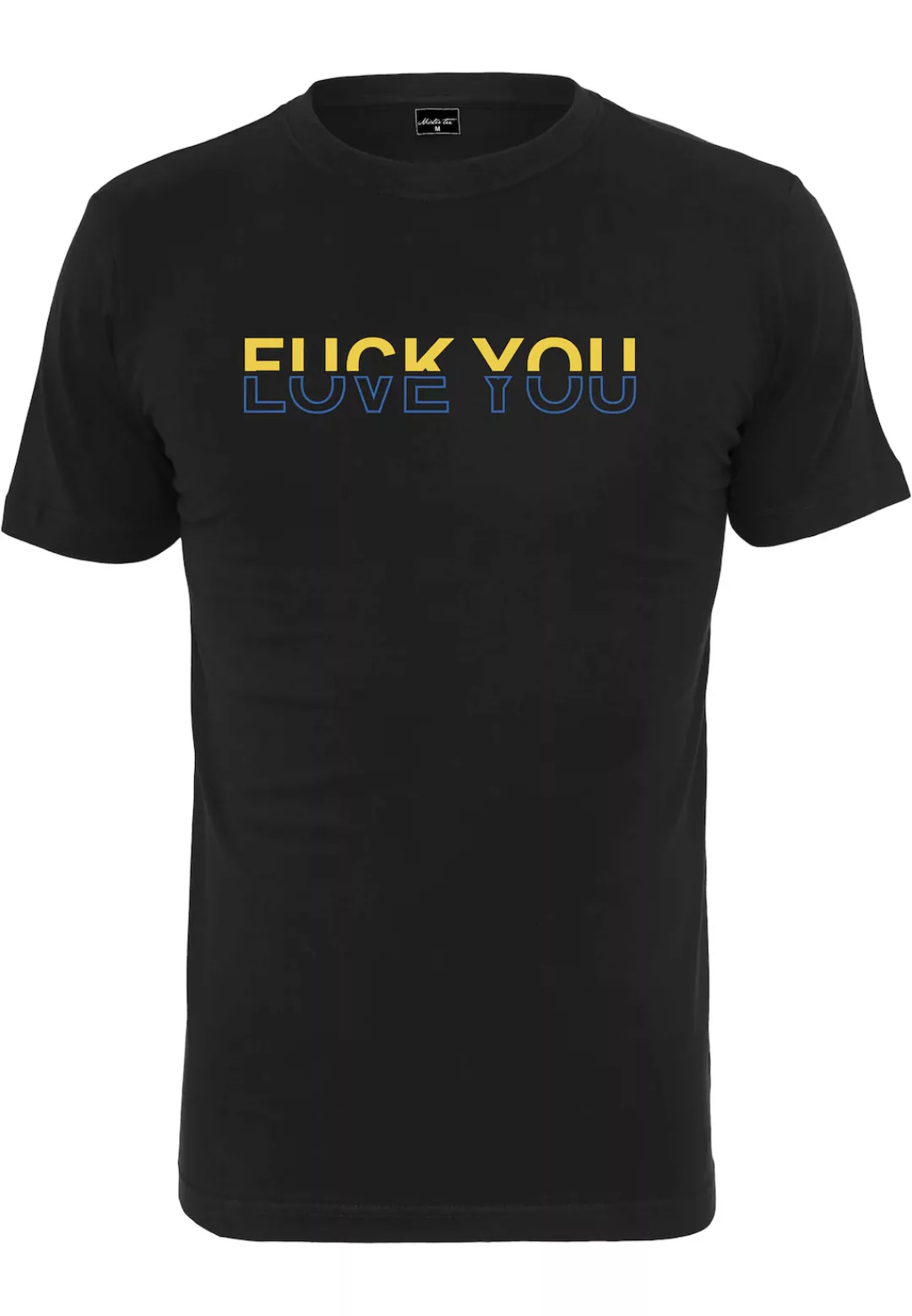 MisterTee Kurzarmshirt "MisterTee Herren Fuck Love Tee", (1 tlg.) günstig online kaufen