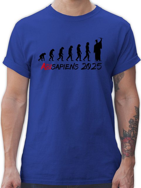 Shirtracer T-Shirt ABIsapiens 2025 Abitur & Abschluss 2025 Geschenk günstig online kaufen