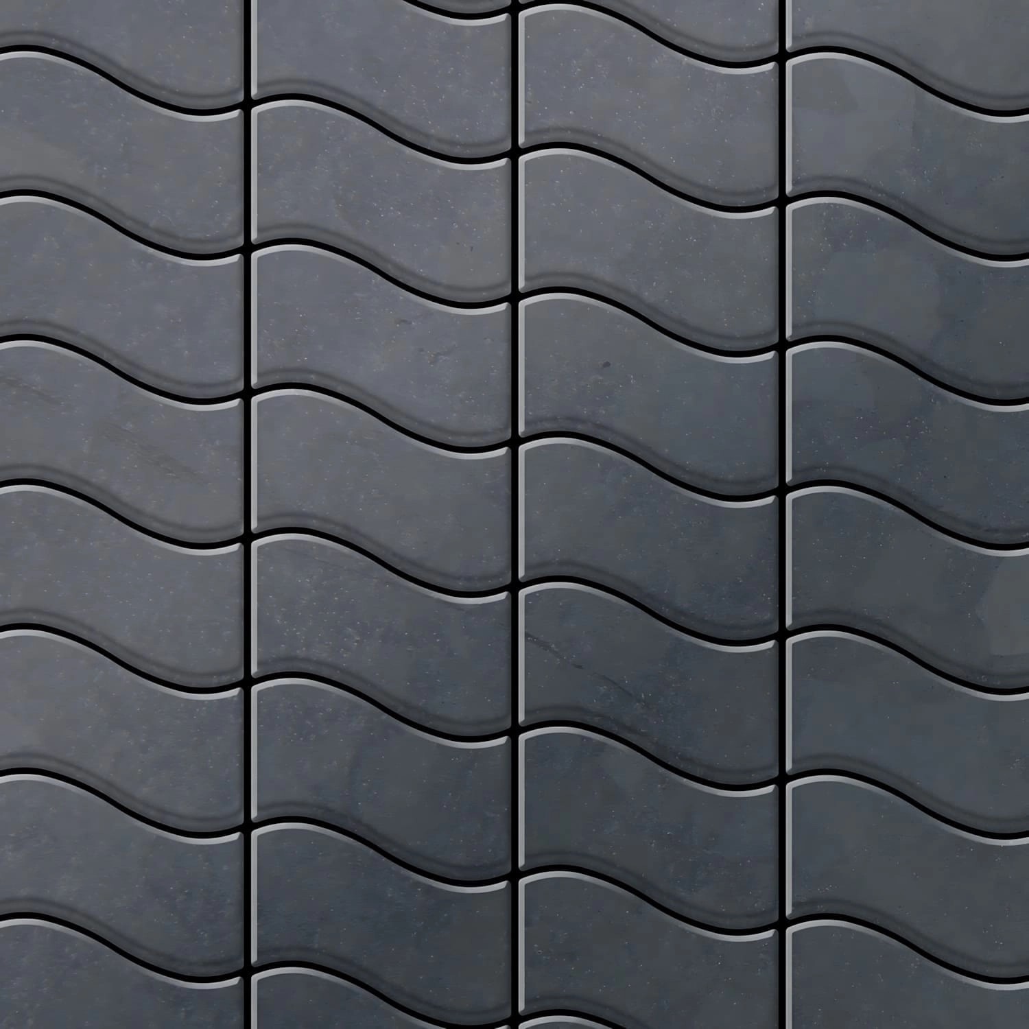 ALLOY Mosaik Fliese Massiv Metall Rohstahl Gewalzt Grau 1,6mm Stark Flux-rs günstig online kaufen
