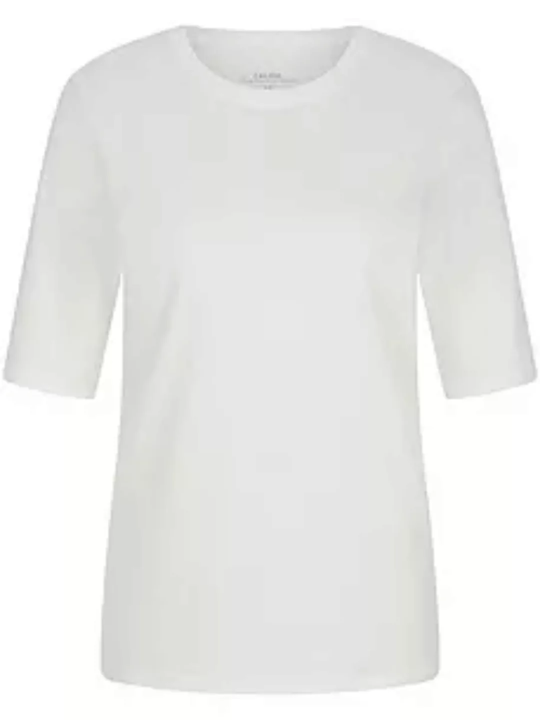 Pyjama-Shirt Rundhals-­Ausschnitt Calida weiss günstig online kaufen